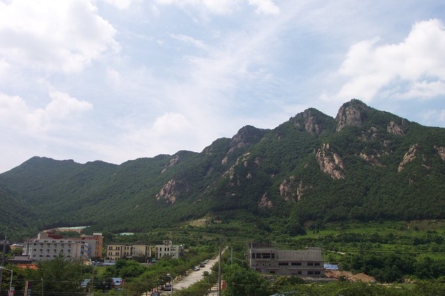 계룡산 경관 이미지