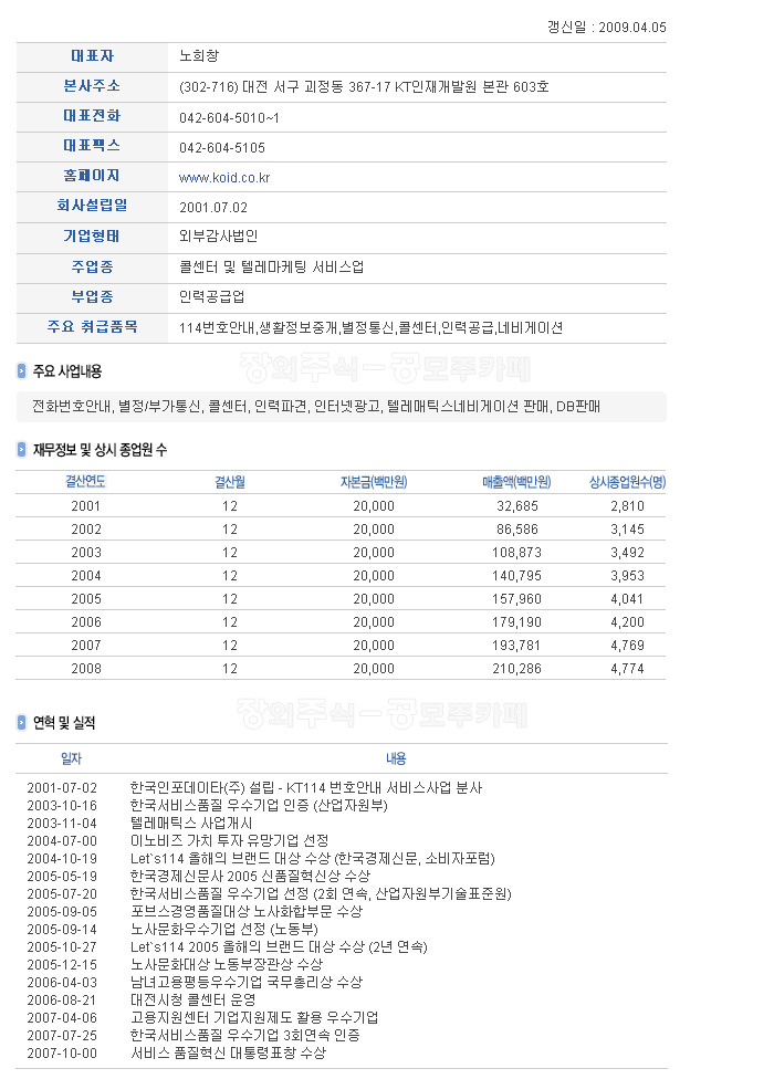 (주)인포데이타 이미지