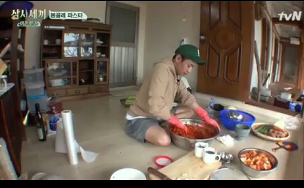 다 의외였다 하는 삼시세끼 3회 동안 에릭이 만든 음식들 모음.jpg | 인스티즈