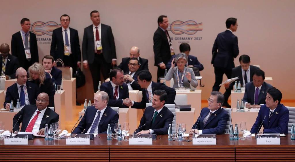 7/7(금) G20 정상회의 세션Ⅰ 문재인 대통령 선도발언 | 인스티즈