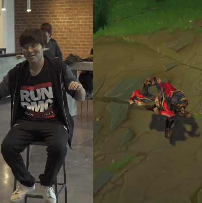 [LOL] 16SKT 롤드컵 스킨 귀환모션.gif (데이터주의) | 인스티즈
