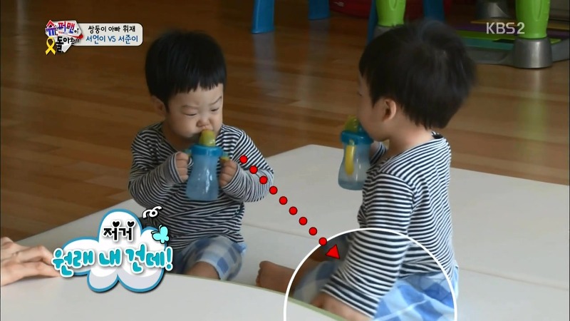 [슈퍼맨이돌아왔다] 작은병 하나때문에 싸우는 서언,서준이 | 인스티즈