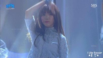 러블리즈 - Destiny 무대 중 케이 엔딩.gif | 인스티즈