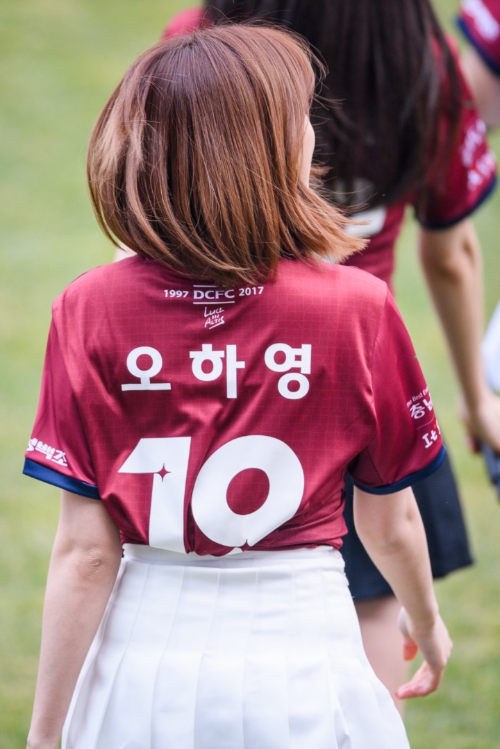 대전시티즌 유니폼 입은 오하영.jpgif | 인스티즈