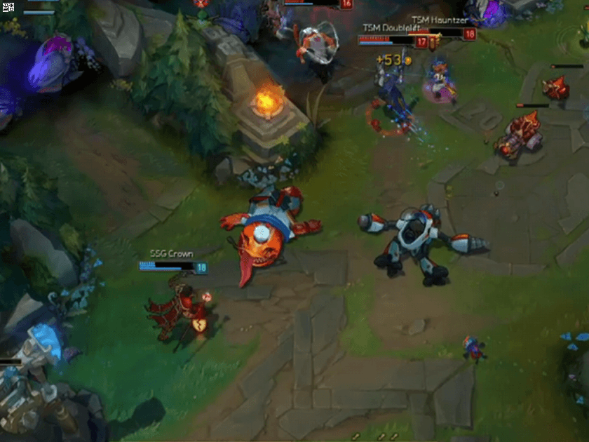 [LOL] 오늘자 더블리프트.GIF | 인스티즈