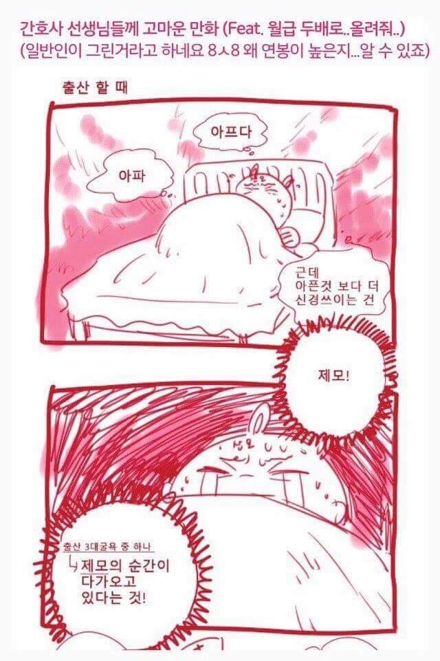 간호사 월급 올려줬으면 하는 만화.jpg | 인스티즈