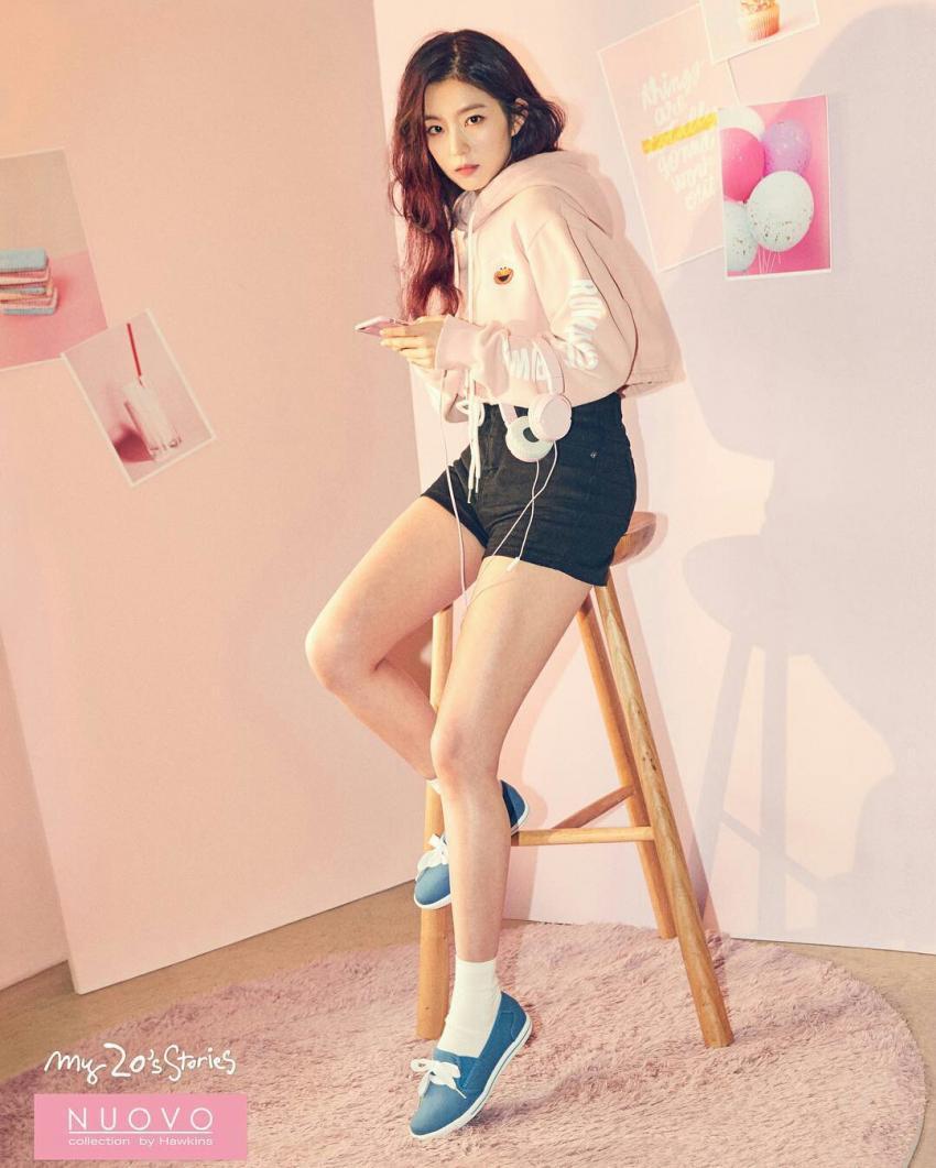 신발 모델 아이린.gif | 인스티즈