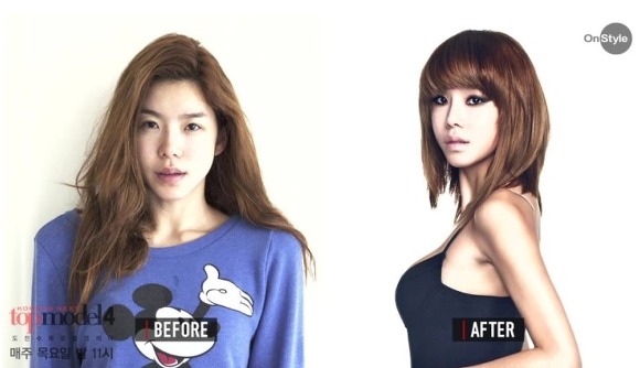 도전슈퍼모델코리아 최고/최악의 메이크오버 | 인스티즈