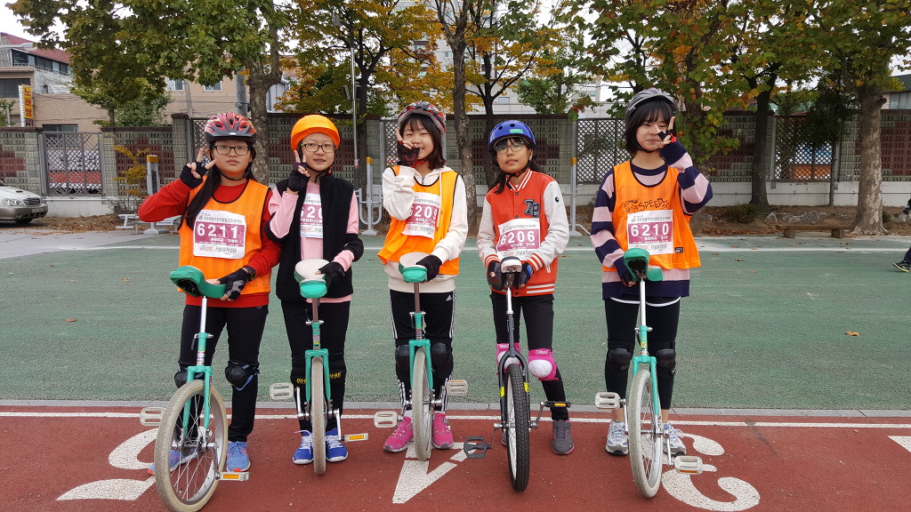 한국외발자전거 이미지