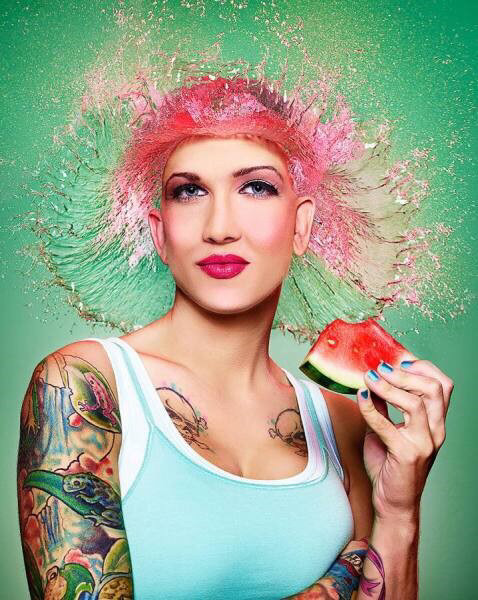 물로 만든 가발 | 인스티즈