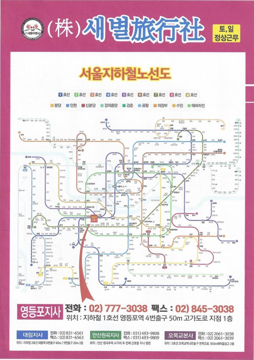 새별여행사 이미지