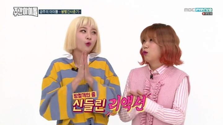 [주간아이돌] 볼빨간사춘기를 피처링으로 섭외하려는 형도니와 대주니 | 인스티즈