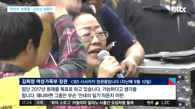 위안부 협상 전후 유네스코 등재 여가부 입장 | 인스티즈