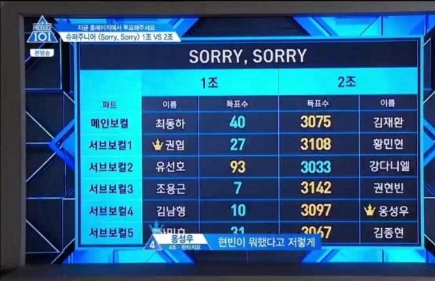 오늘자 프로듀스 옹성우 팩폭..jpg | 인스티즈
