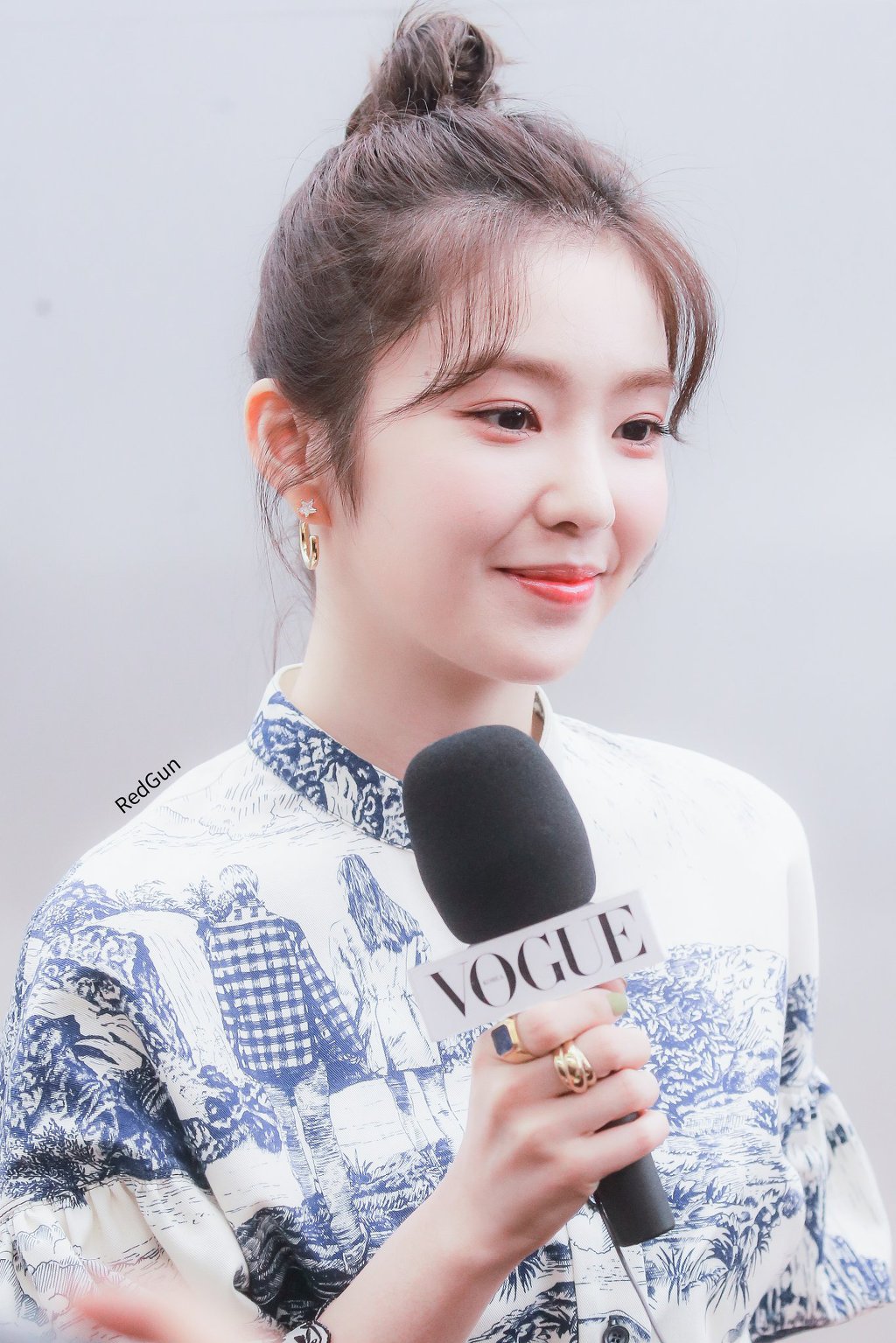 귀여운 똥머리 아이린.jpgif | 인스티즈