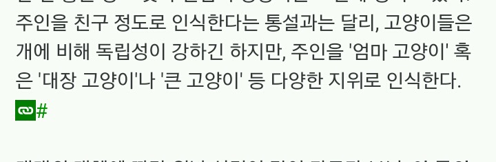 고양이는 주인을 뭐로 생각할까 | 인스티즈
