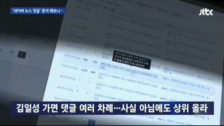 네이버 댓글 분석 근황 ㄷㄷㄷㄷㄷ | 인스티즈