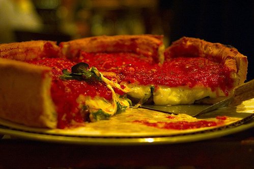 레알 두꺼운 시카고 스타일 피자.....ㄷㄷㄷ | 인스티즈