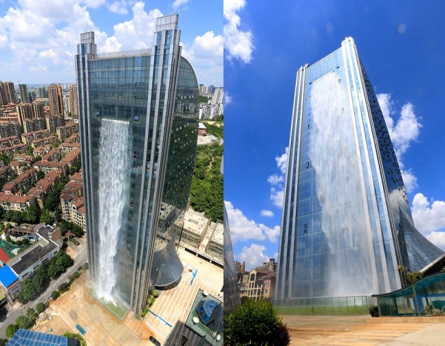 중국의 인공폭포 | 인스티즈