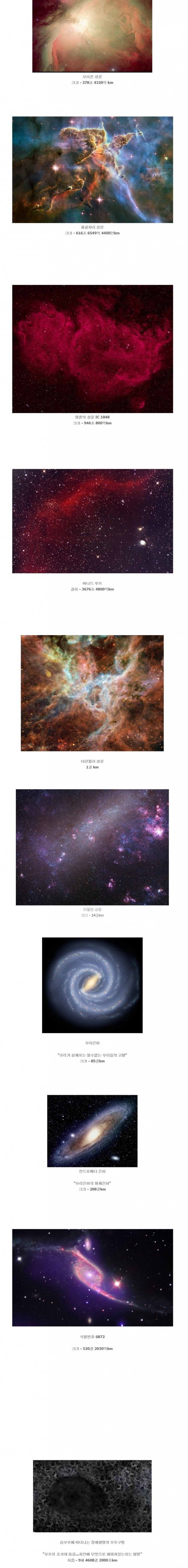 우주의 거대한 존재들.jpg | 인스티즈