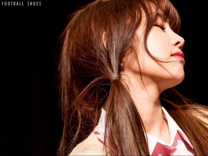 러블리즈 지수는 앞머리를 덮은게 낫다 vs 깐게 낫다 | 인스티즈