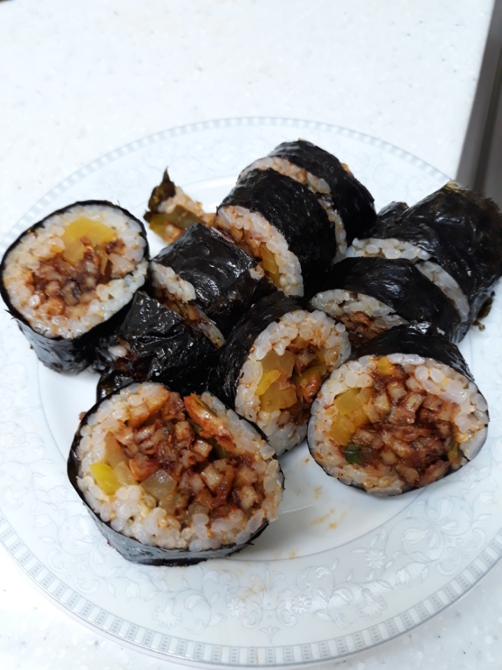 찬미김밥 이미지