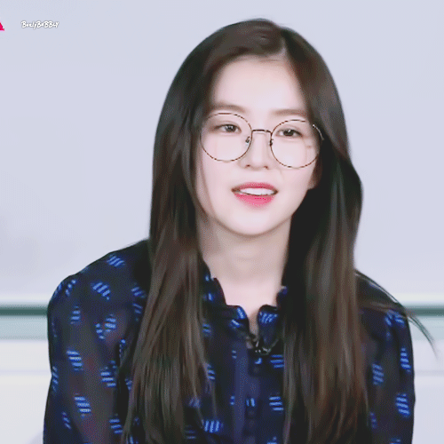 귀여운 안경 쓴 아이린.gif | 인스티즈