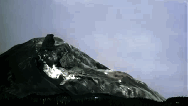 화산 폭발의 순간.gif | 인스티즈