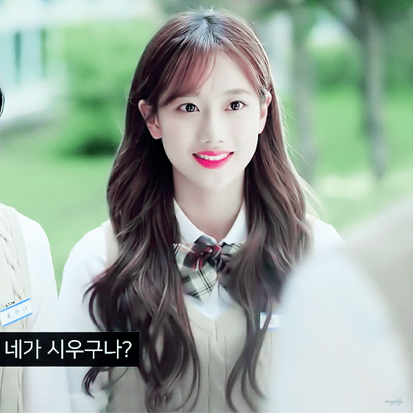 상큼하게 이쁜 에이프릴 이나은.jpgif | 인스티즈
