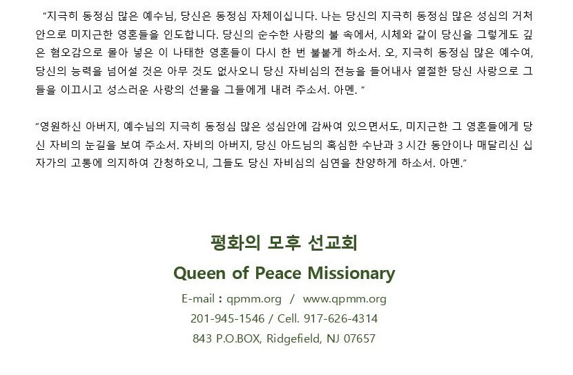평화의 모후 선교회 이미지