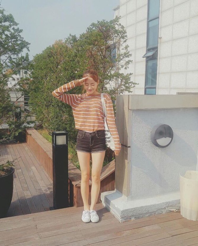 여자들이 이렇게만 입어 줬으면 (에이프릴 나은) | 인스티즈